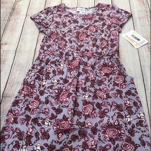 Lularoe kids 10 Mae roses BNWT